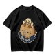 Olive T-Shirt With Cute Cinnamon Bunny Roll Graphic And You Roll Text
