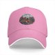 Black baseball cap with 'A Place for the Spirits' nature landscape graphic