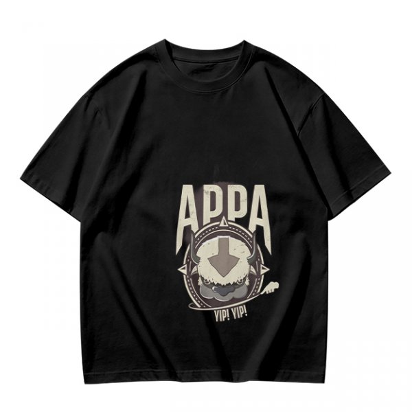 Olive Green Appa Yip Yip Graphic T-Shirt