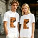 Olive T-Shirt with Cat-Themed Rock Band Concert Poster Print