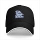 Black baseball cap with T-Rex graphic and I'm T-Rexy And I Know It text