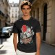 Studio Ghibli Characters Boat Graphic Olive T-Shirt