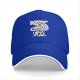 Black baseball cap with drink fine coffee skull cup graphic