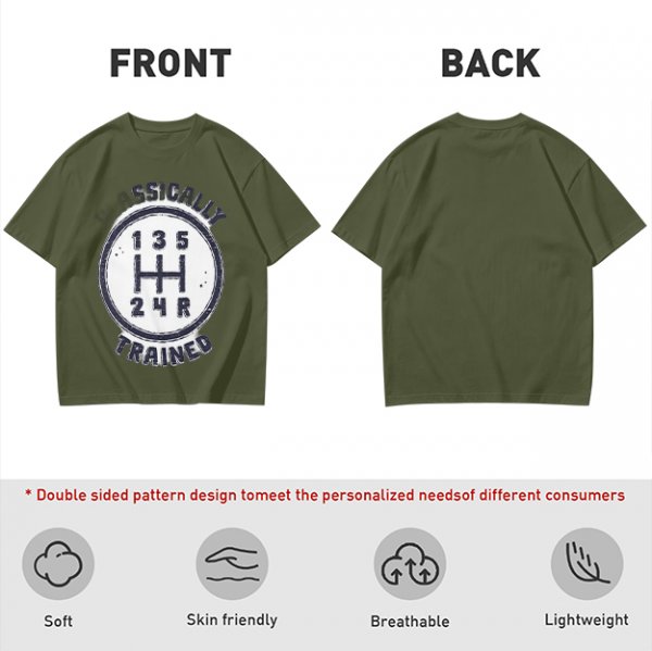 Classically Trained Manual Transmission Gear T-Shirt