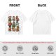Christmas Capybara Characters Graphic T-Shirt