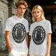 Olive cat graphic t-shirt with 'PS PS PS is my love language' print