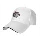 Black baseball cap with vintage pig pilot and aircraft graphic