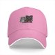 Black Baseball Cap With Cute Raccoon And Evil Shadow Graphic