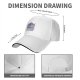 Black Baseball Cap With Japanese Anime Inspired Graphic Print
