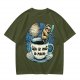 Life Is Not A Race Sloth Coffee Starry Night T-Shirt