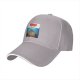 Black baseball cap with Kong and banana graphic print