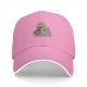 Black baseball cap with Godzilla eating ramen graphic