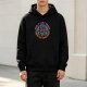 Hoodie with Skeletor 'Never Ask For Permission' Graphic