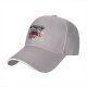 Black baseball cap with tomato power-up snack graphic