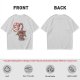 Olive Green T-Shirt With Piranha Plant Graphic Print