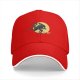 Black Baseball Cap With Xenomorph Alien Graphic Print