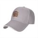 Black baseball cap with 'Without my cats and coffee my heart would be empty' print