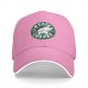 Black baseball cap with I Love Cats & Coffee graphic print