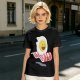 Olive T-Shirt With Happy Fried Egg And Bacon Graphic Print