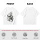 Olive T-Shirt With Playful Cats Emerging From Printer Graphic