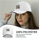 Black Baseball Cap with Robot Pony Mashup Graphic Print