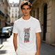 Olive t-shirt with cool unicorn graphic and 'Born to Sparkle not to Work' text