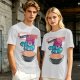 Olive T-Shirt With Cartoon Monster Cereal Bowl Graphic And Eternal Masters Text