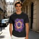 Olive T-Shirt With Glowing Dungeons & Dragons Dice Set Art