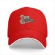 Black baseball cap with skeleton gaming 'Game Over' graphic