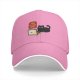 Black Baseball Cap With Funny Cat Purr My Last Email Laptop Print
