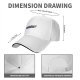 Black baseball cap with 'The Less You Know' retro graphic