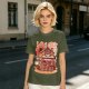 Anime Style Restaurant Scene Graphic T-Shirt Artwork