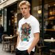 Olive T-Shirt With LeChucky Charms Pirate Cereal Graphic