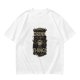 Olive green coffee graphic t-shirt with 'First drink the coffee then things will done' text