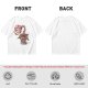 Olive Green T-Shirt With Piranha Plant Graphic Print