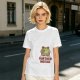 Olive T-Shirt with Cute Frog Graphic and Further Notice Text