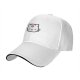 Black Baseball Cap With Pentagram Cat Graphic Design