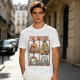 Pop Culture Pronoun Guide Chibi Character Graphic T-Shirt