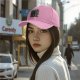 Black Baseball Cap With Ugly Christmas Style Fantasy Character Print