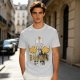 Olive T-Shirt With Cute Banana Dinosaur Love Graphic And I'm Bananas For You Text