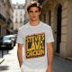 Steve's Lava Chicken Graphic T-Shirt Print Design