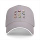 Black Baseball Cap With Fantasy Beer Mug Character Prints