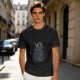 Olive Green T-Shirt With Hooded Fantasy Warrior Graphic Print