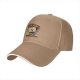 Black baseball cap with funny email cartoon graphic and text