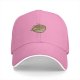 Black Baseball Cap With Ramen Bowl Graphic Design