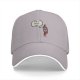 Black Baseball Cap With I'm A Little Chili Cartoon Pepper Design