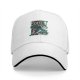 Black Baseball Cap With Mermaid Coffee Lover Graphic Design
