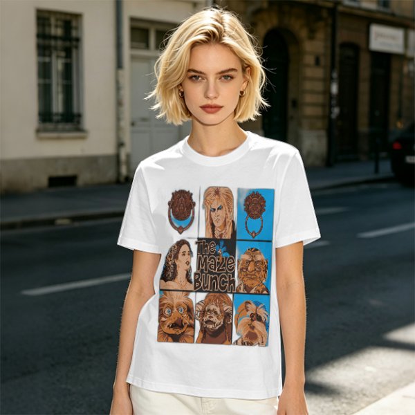 The Maze Bunch Labyrinth Character Graphic T-Shirt