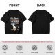Olive t-shirt with 'If I seem a little strange that's because I am' penguin print