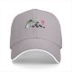 Black baseball cap with small forest spirit and soot sprite graphic